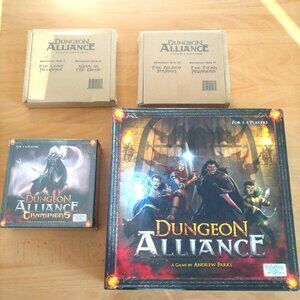 Dungeon Alliance & Champions & Adventure‎ Pack Expansions Quixotic G Board Game